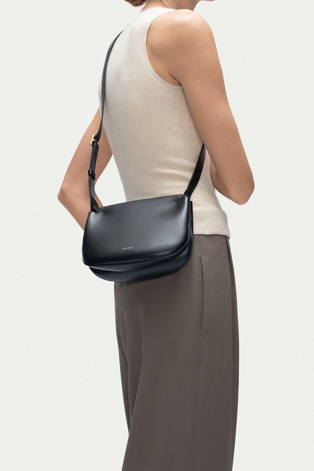 The Small Duet Crossbody | Black