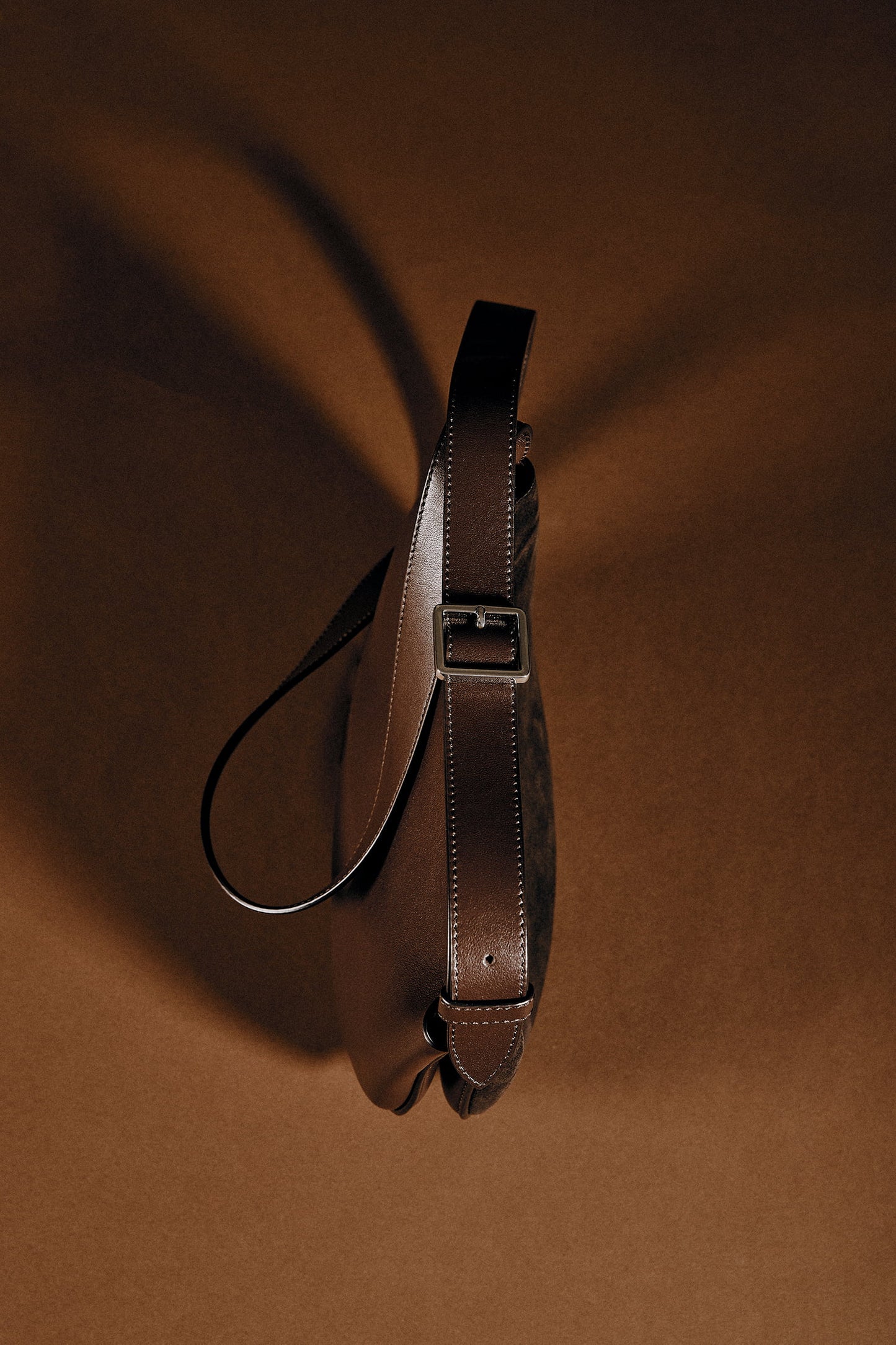 The Small Duet Crossbody | Chocolate