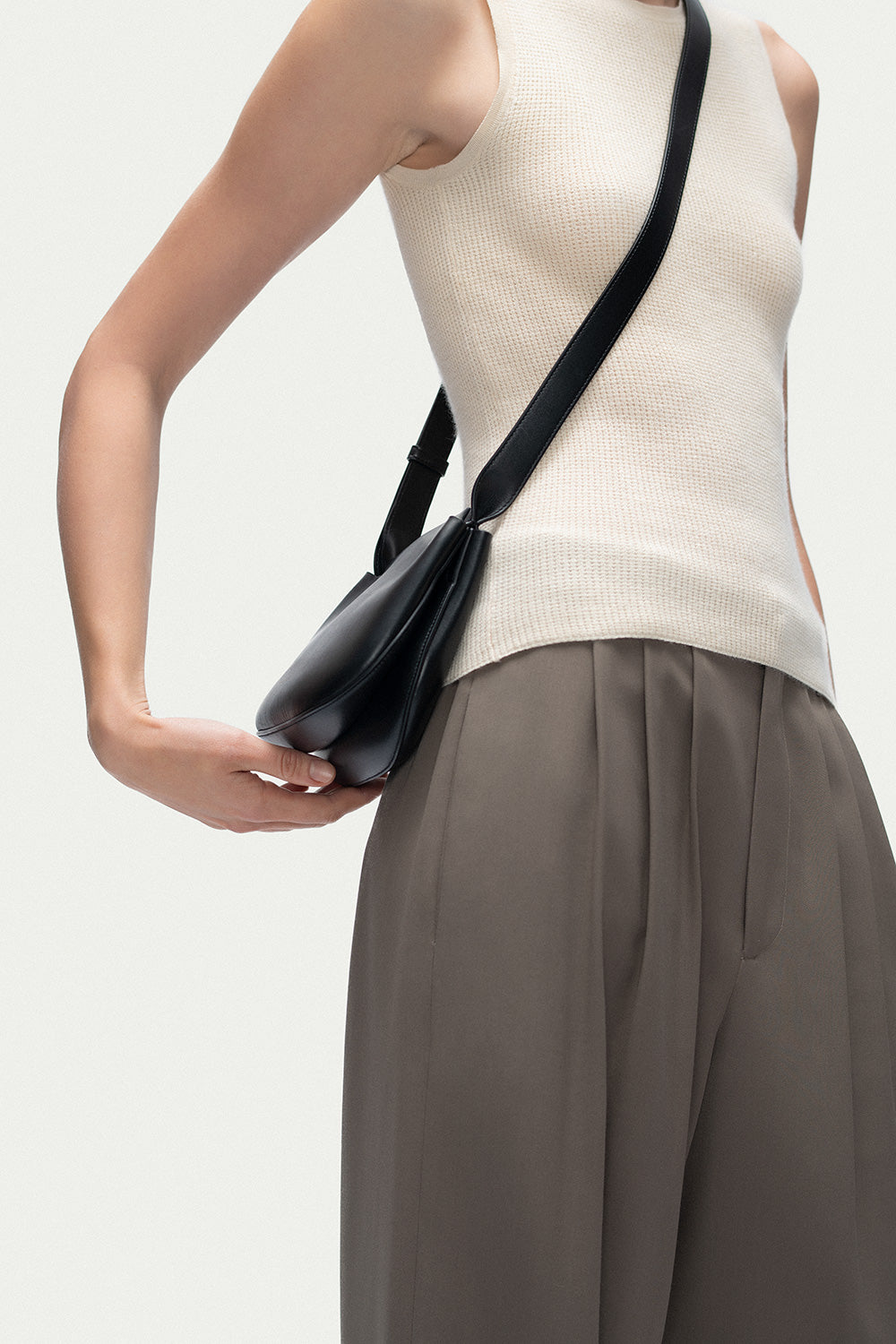 The Small Duet Crossbody | Black