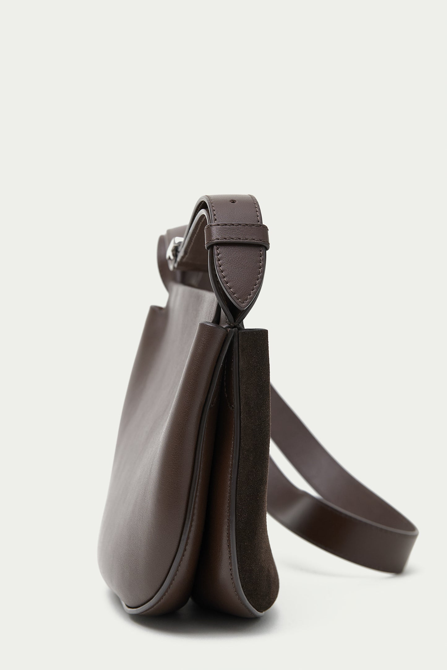 The Small Duet Crossbody | Chocolate